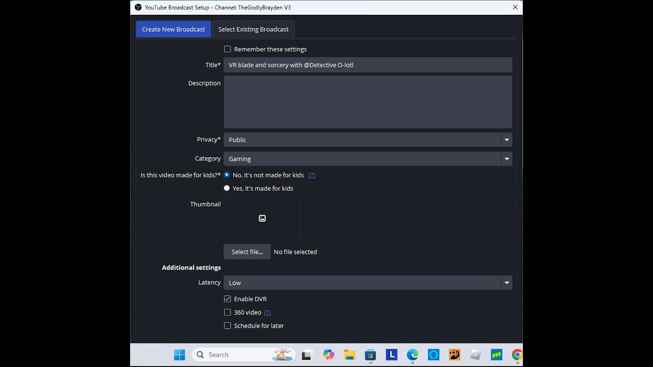 VR blade and sorcery with @Detective O-lotl