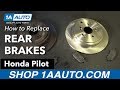 How to Replace Rear Brakes 2003-08 Honda Pilot