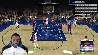 FlightReacts Forgets How To Act After Debut W/ Opal 99 Jordan NBA 2K20!