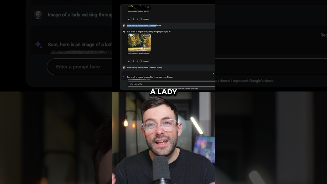 Image search with Google Bard 