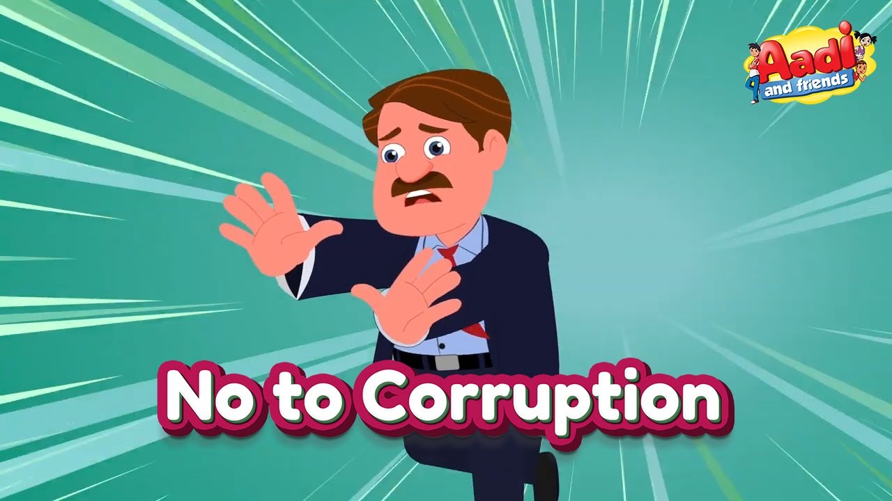 Say No to Corruption | Kids Cartoon - Corruption Moral Story by Aadi ...