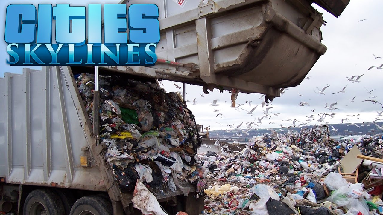 Cities Skylines Rubbish & industrial Tutorial YouTube