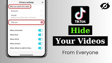 How To Hide TikTok Videos From Everyone (2025) | Hide Videos From TikTok Profile