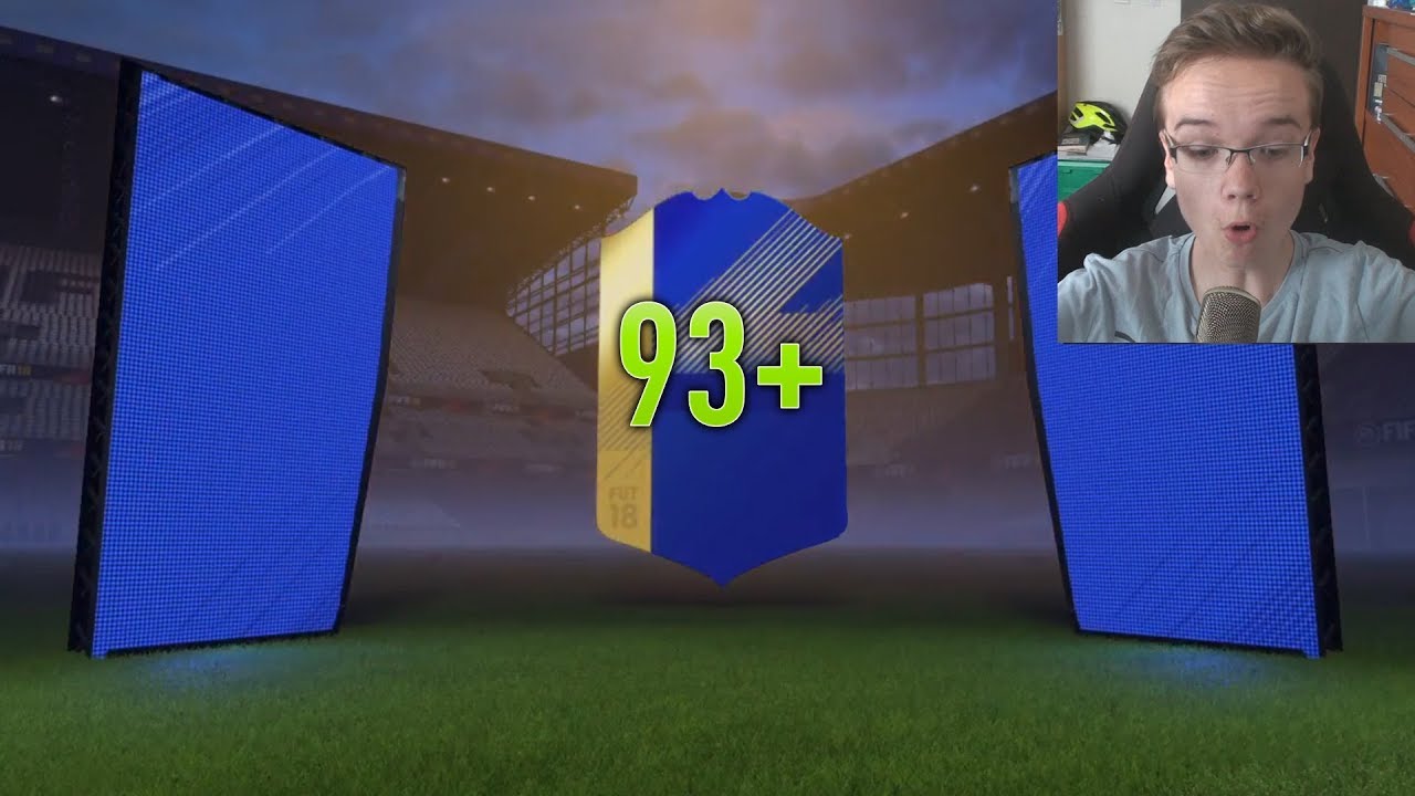 93+ TOTS IN A PACK!!! 😱 EPL TOTS PACK OPENING - FIFA 18 ULTIMATE TEAM