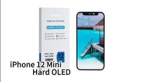 #oled #iphone #oledscreen Hispider iPhone 12 Mini Hard/Soft OLED screen Assembly test