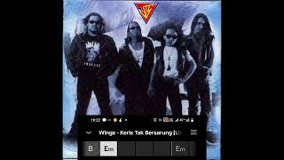 Download Lagu Guitar Backing Track Wings - Keris Tak Bersarung MP3
