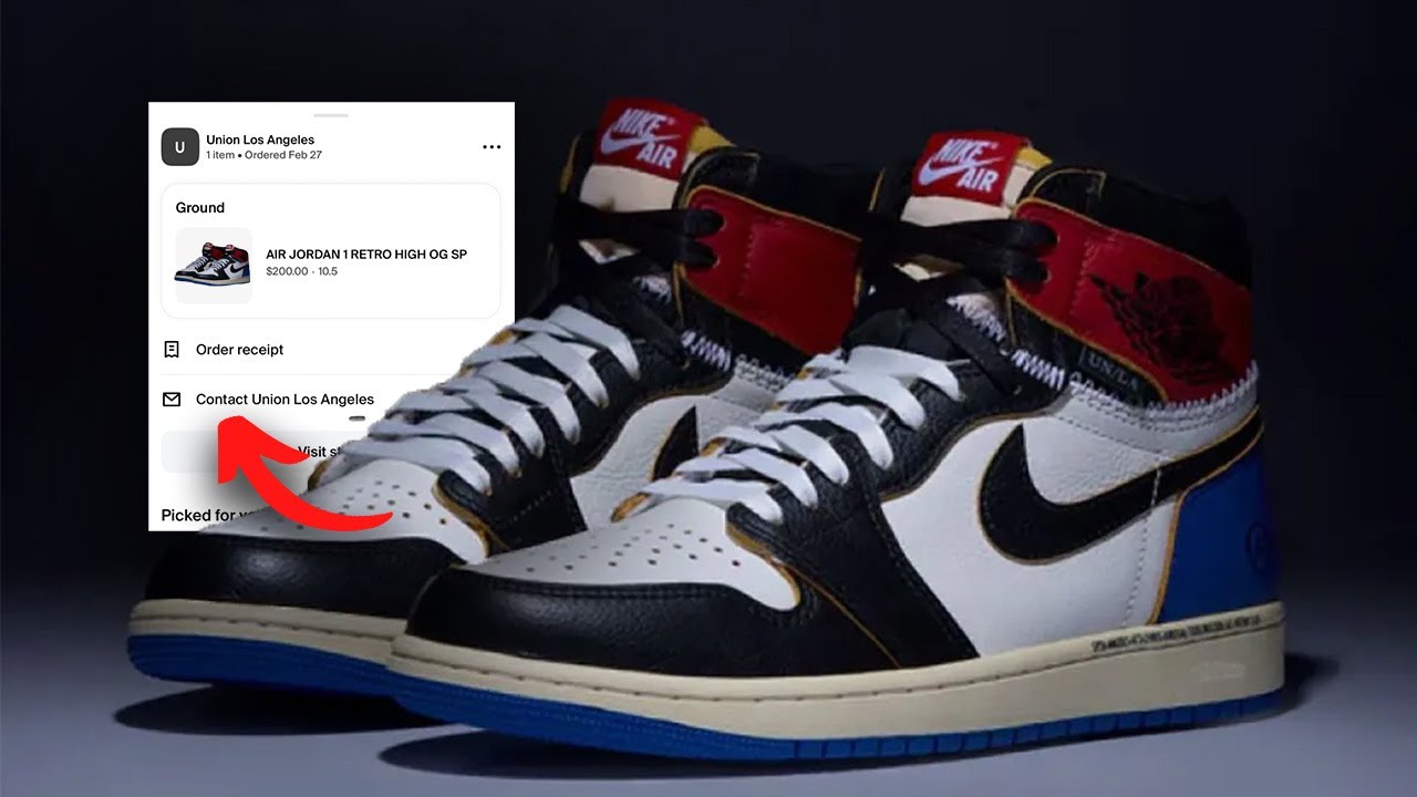 COPY - Raffle! To Win A Brand New Jordan 1 Union LA x Air Jordan 1 High  main image 2