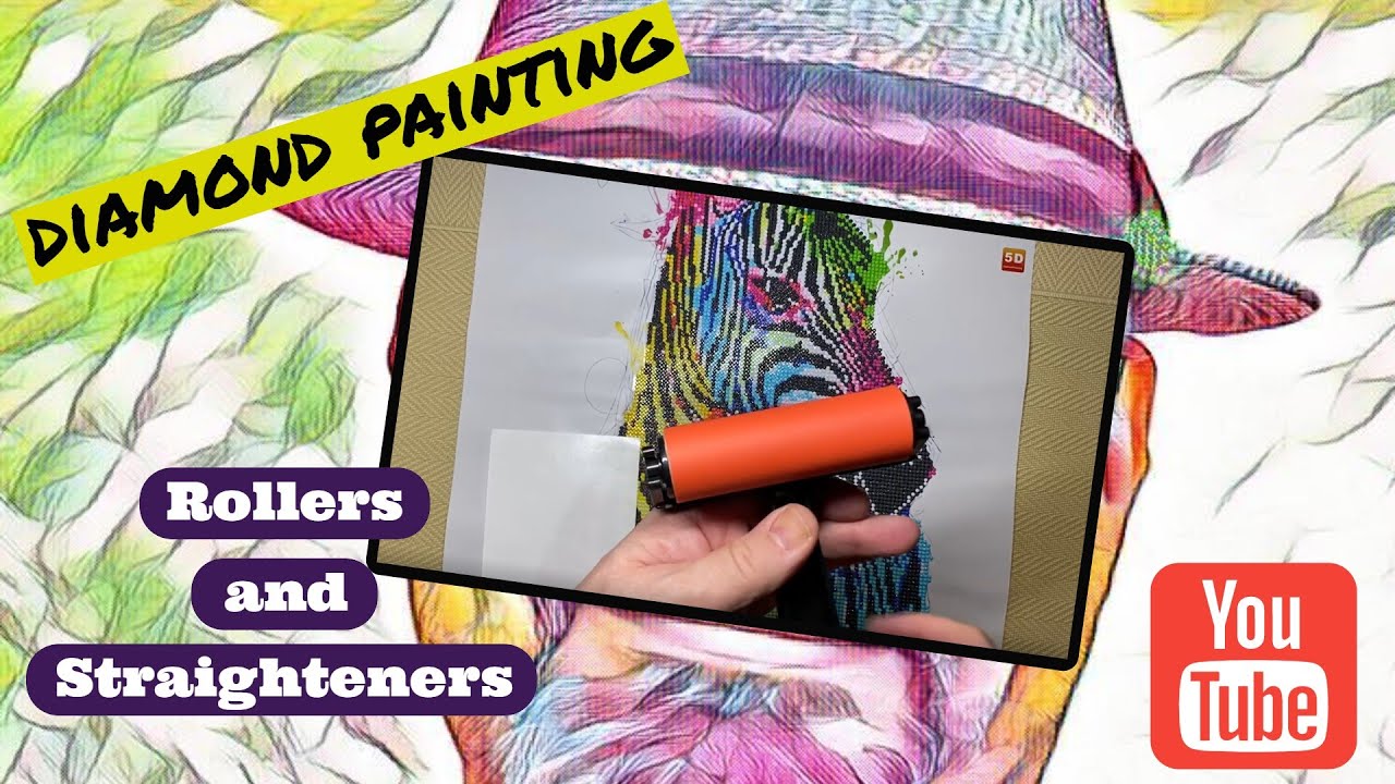 Diamond Painting Rollers and Straighteners! YouTube