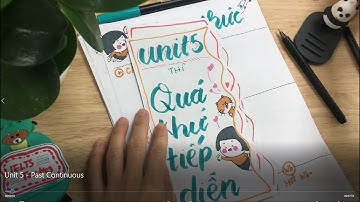 [2022] Unit 5: Thì Quá Khứ Tiếp Diễn - Công thức, cách dùng và bài tập chi tiết | GRAMMAR FOR IELTS