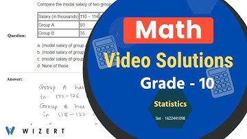 Grade 10 Maths Videos - Statistics - Statistics Video Lessons for Grade 10 - Set 1622441098