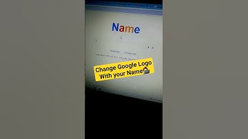 change google logo with your name | how to write my name on google home page | put #googletricks