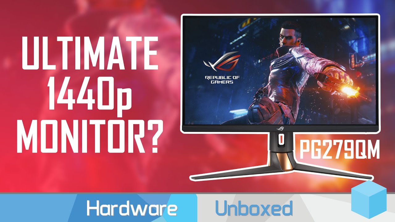 Asus ROG Swift PG279QM Review, The Ultimate 1440p 240Hz Monitor? - YouTube