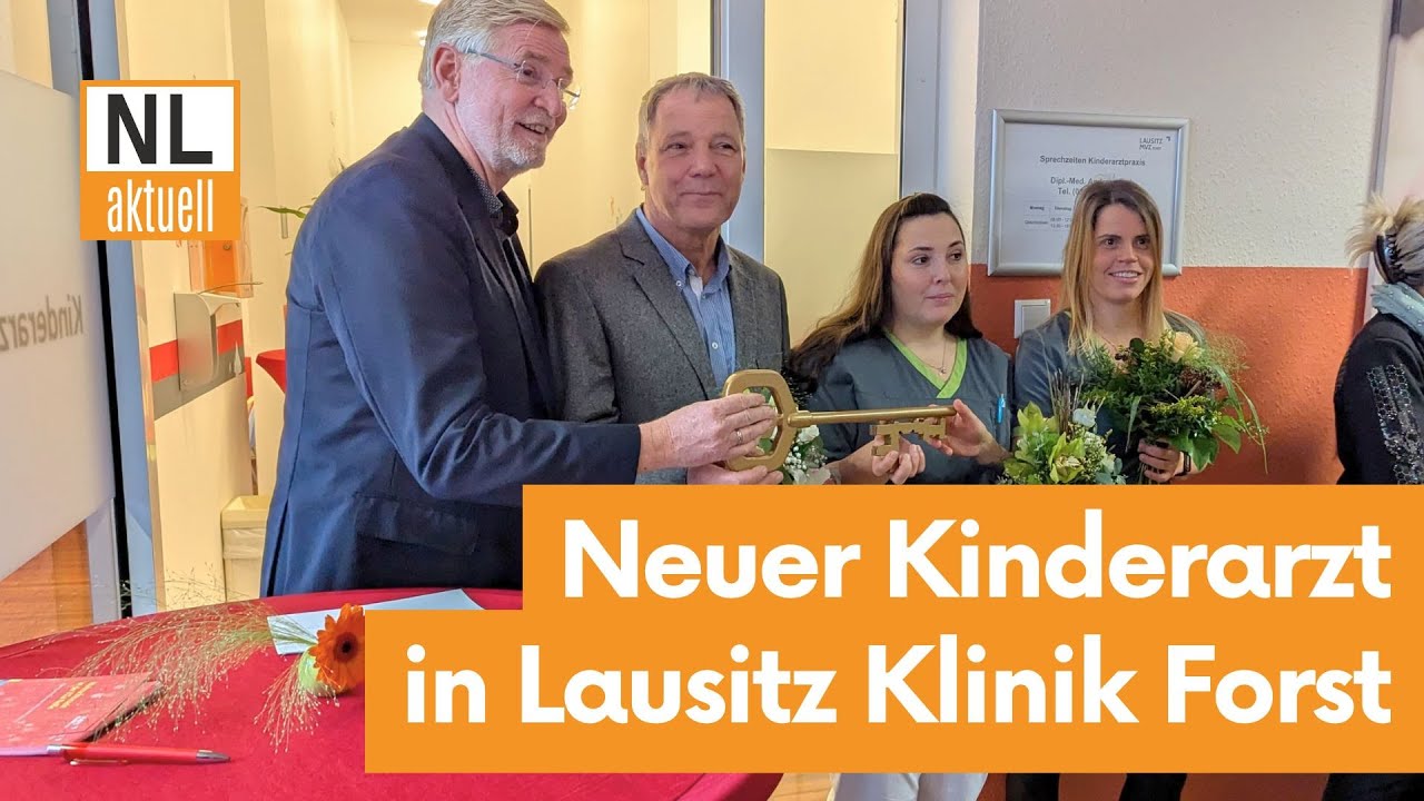 Forst | Neuer Arzt für Kinderarztpraxis in der Lausitz Klinik, Start für Terminvergabe