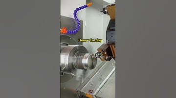 How Well Does the ST 46YT CNC Lathe Perform in High Rigidity Heavy Cutting？ #cnc #cncprecision