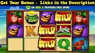 Lucky Leprechaun Slot Machine - Free Spins - Best No Download Online Slots games screenshot 2