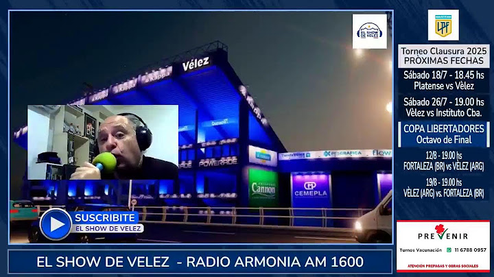 EL SHOW DE VELEZ | EN VIVO | 16/7/2025 SE VIENE PLATENSE
