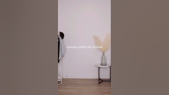 Casual Outfit Ideas for School