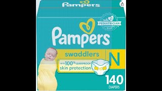 Pampers reviews | Pampers | Best Baby pampers | Pampers Swaddlers Newborn Diapers