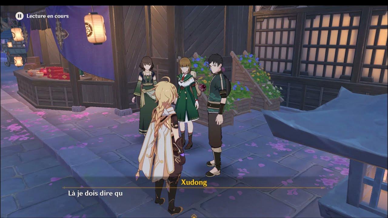 Quête du monde Inazuma Les Gourmets suprêmes ! Sur la route Genshin Impact YouTube