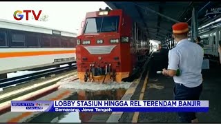 Semarang Terendam Banjir, Kereta Jarak Jauh Masih Berjalan Normal Meski Tergenang - BIM 24/02