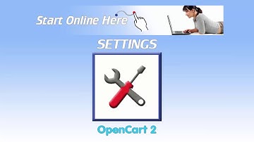 System Settings - Overview Show Me OpenCart: Learn How To Setup OpenCart xxx By Start Online Here