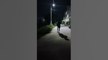 Thumbnail of "Night time walk"#ytshorts #trending #viralvideo #music #song #love