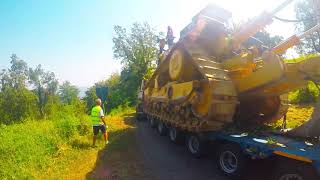 CAT D11R road to Iddiano