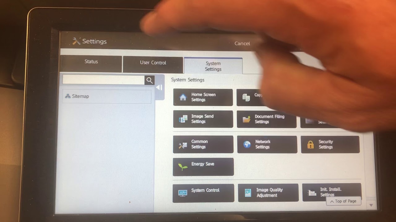 Meter Reading for Sharp MX5071 YouTube