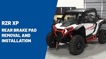2024+ RZR XP | Rear Brake Pad Removal and Installation | Polaris RZR®