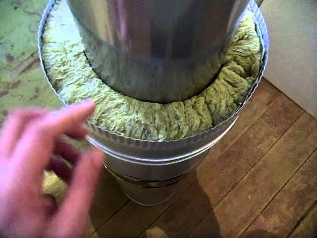 Изоляция для дымохода. KNAUF INSULATION.