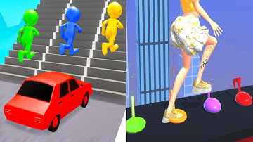 Shape-shifting VS ASMR Tippy Toe - All Level Gameplay Walkthrough Android iOS Ep1