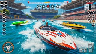 Speed Boat Racing Boat Games - Boat Jet Ski Driving Game 3D - Android Gameplay  screenshot 4