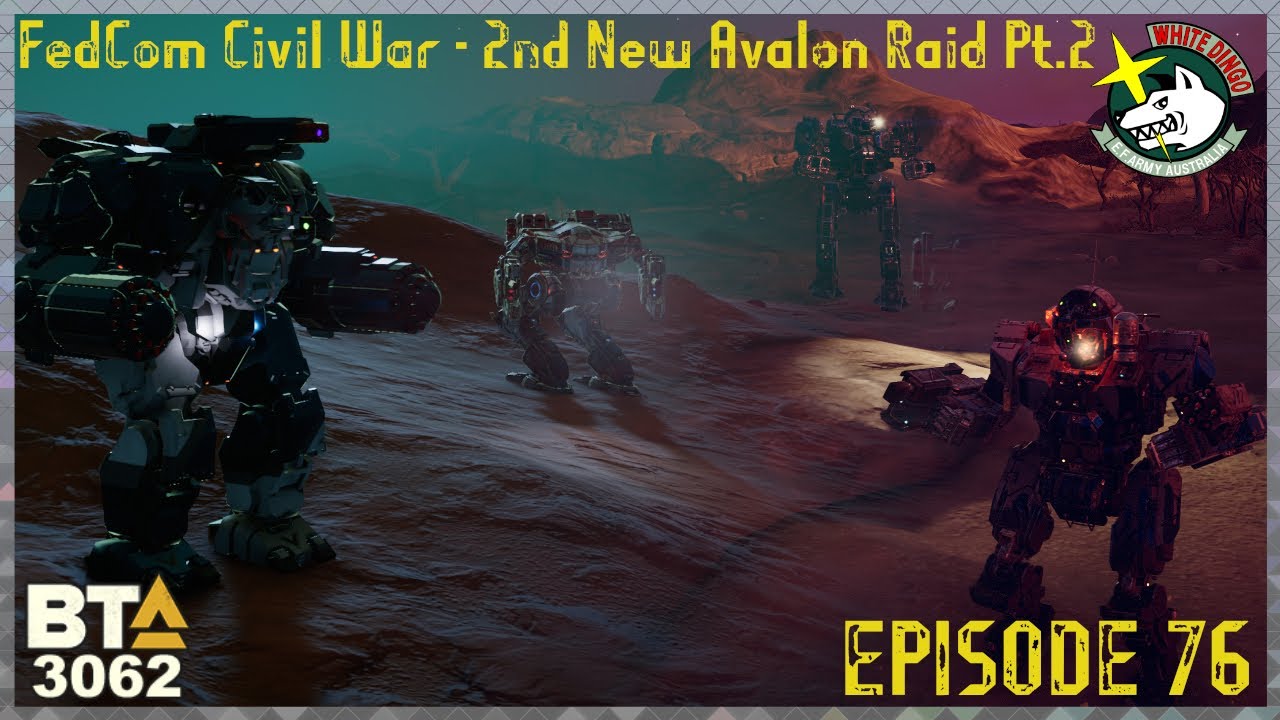 BATTLETECH ADVANCED 3062, White Dingo Company EP76: FedCom Civil War ...