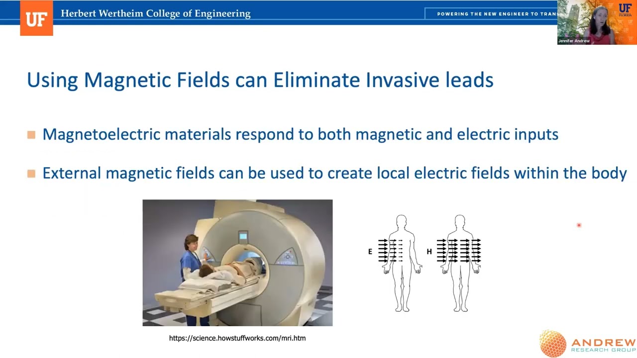 Magnetoelectric Nanomaterials and their Biomedical Applications: Jennifer Andrew