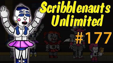 Scribblenauts Unlimited 177 FNaF Sister Location Ballora in Object Editor