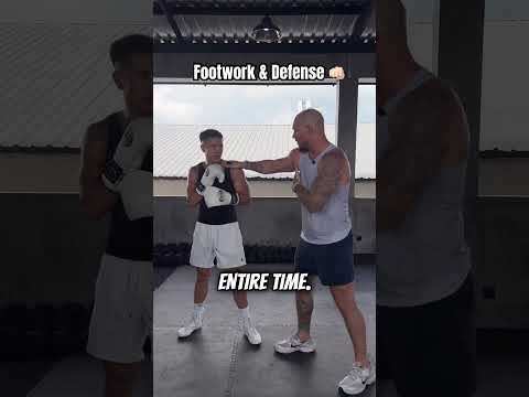Boxing Defense & Footwork #boxing #boxingdrills
