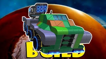 Missile Truck Part 2/2 - Robocraft Robot Build