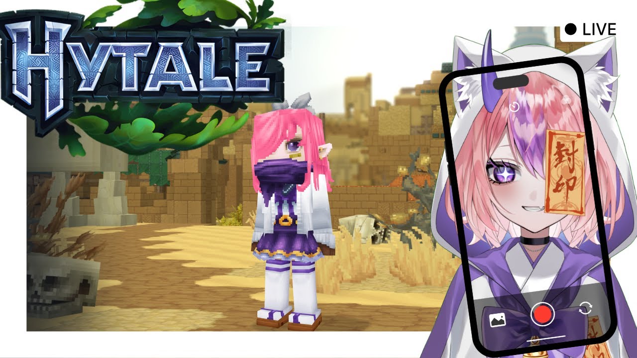 🔴Hytale then Adofai | !tts !disc !kofi【Vertical for Mobile】