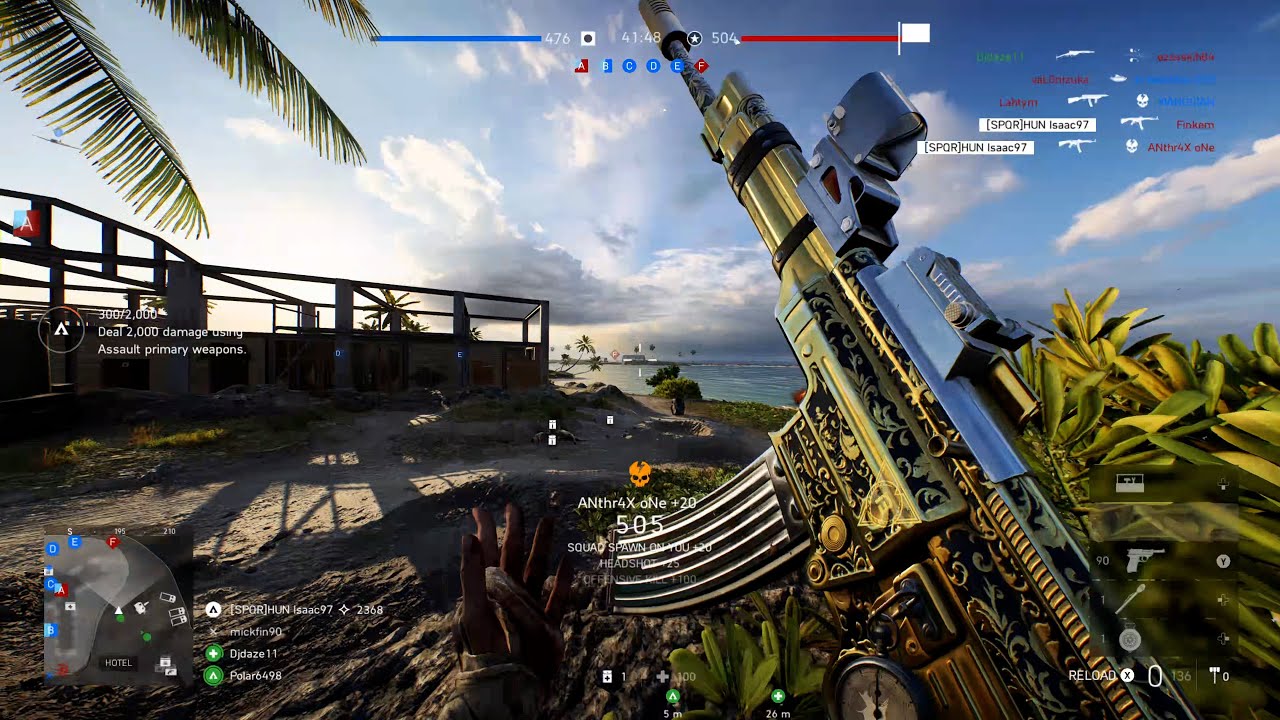 Battlefield 5: Conquest Gameplay (No Commentary) I XBOX SERIES X 4K