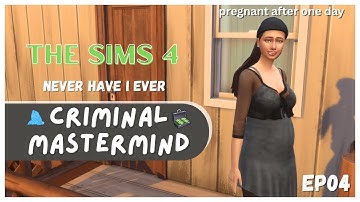 Pregnant & scamming Sims with a mirror | The Sims 4: Never Have I Ever | Criminal Mastermind EP04