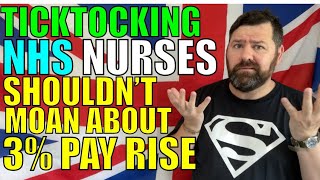 TikTok Dancing NHS Nurses Shouldn’t Moan About A 3% Pay Rise