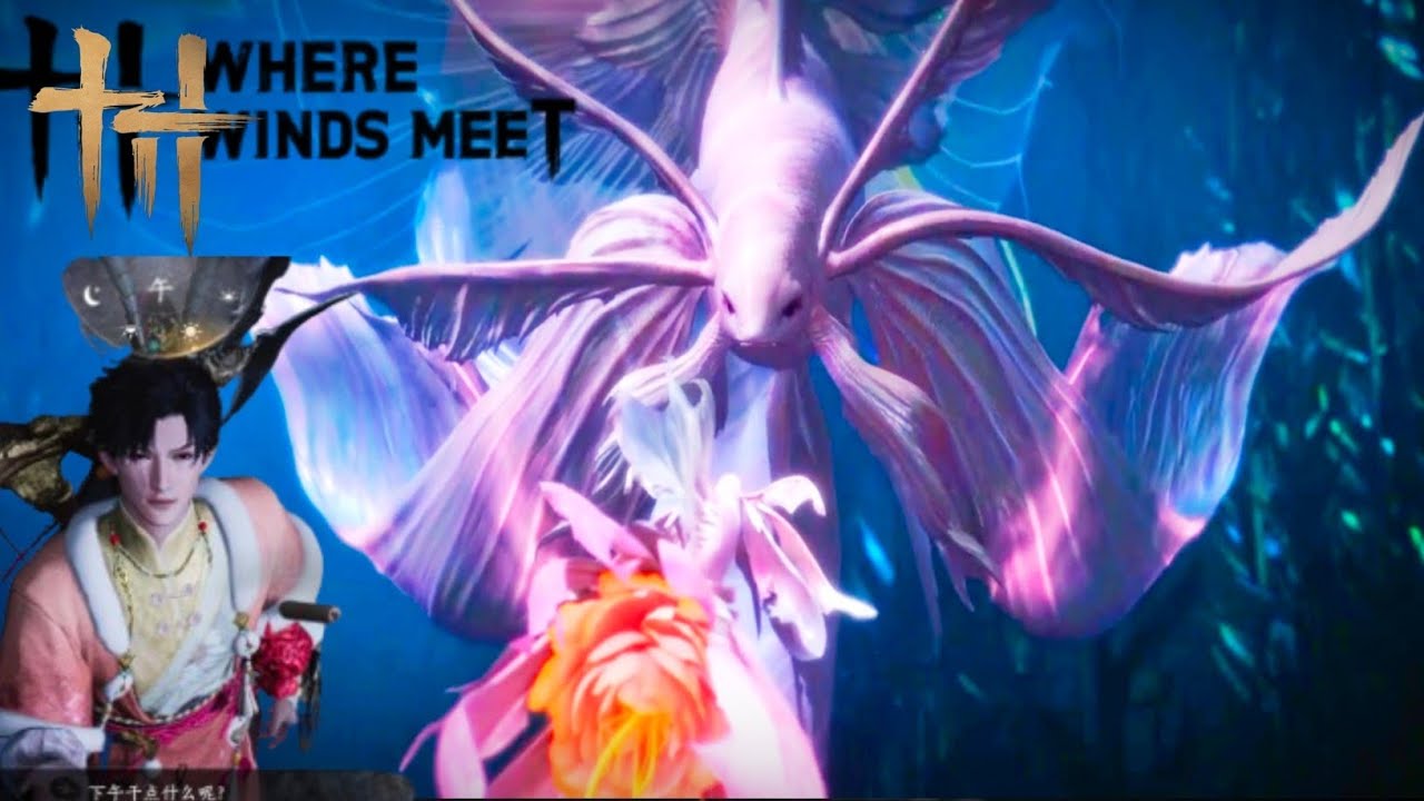 Fish Boss fight Where Winds Meet Mobile Gameplay Walkthrough  (iOS, Android) -