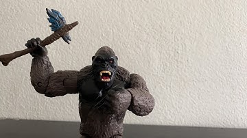 Kong finds the axe | Stop Motion