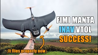 🛩️ Fimi Manta VTOL - How I Got Mine To Fly Properly On INAV