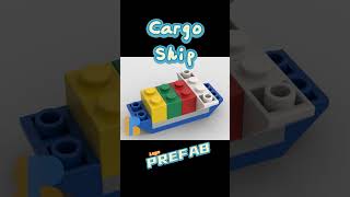 Lego Cargo Ship stop motion animation #shorts #lego #legoaddict #legocity #legomoc #乐高 #afol