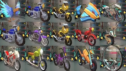 Racing Smash 3D All Bikes and Weapons Gameplay