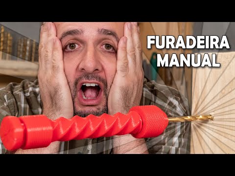 Vídeo: Como Fazer Uma Furadeira Manual