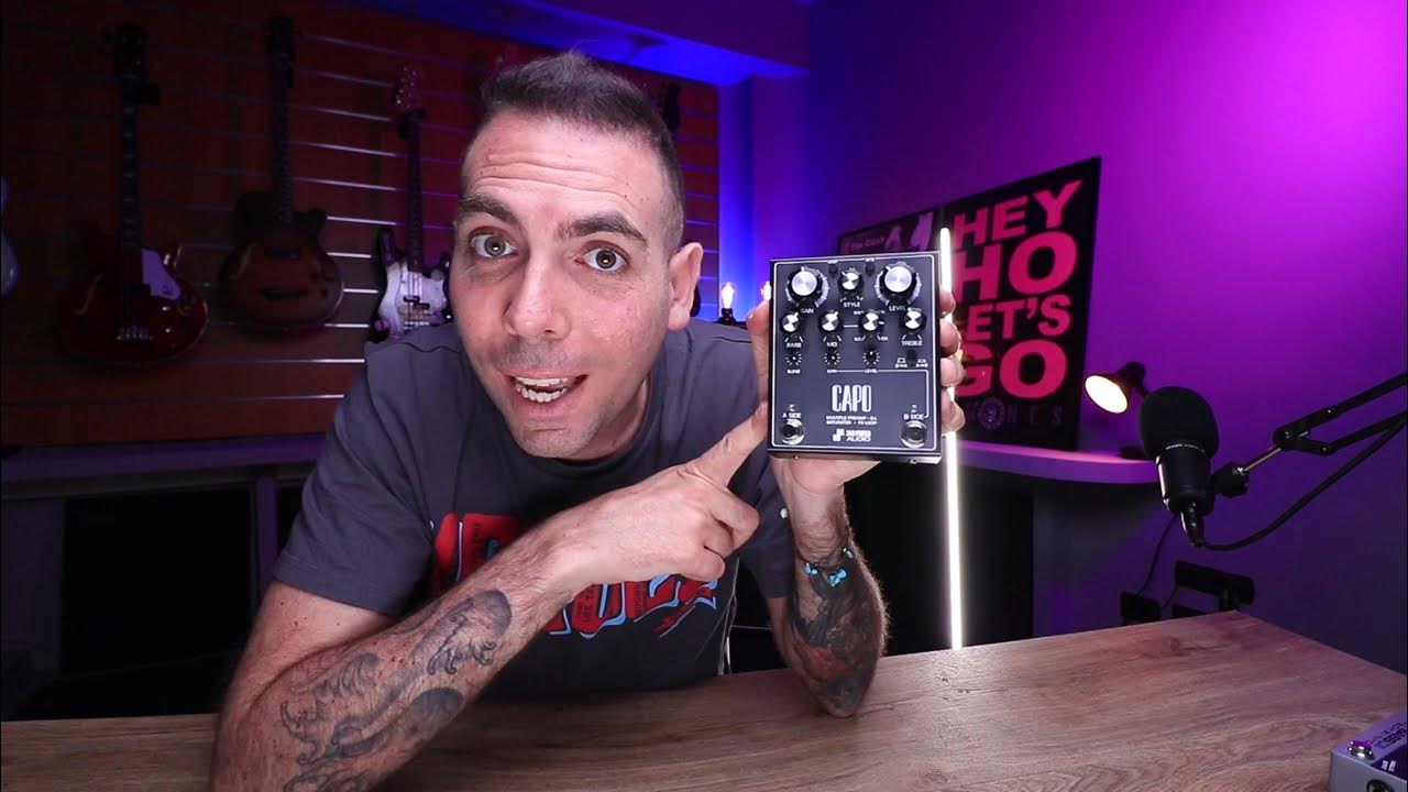 Jad Freer CAPO Bass Preamp feat. Andrea Lombardini YouTube