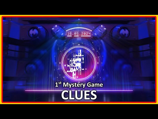 Epic CLUES for the 1st Mystery Vault Game 2024