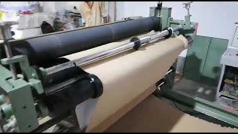 sai brand servo motor PLC programming system with Gear box paper roll to sheet cutting Machine